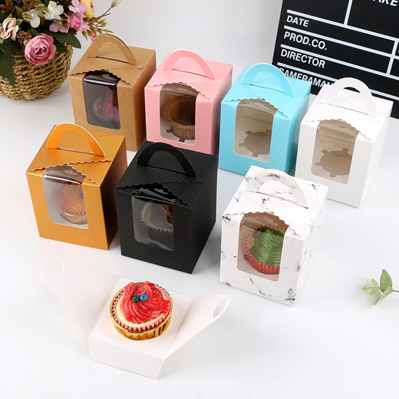 Cupcake Box With Handle