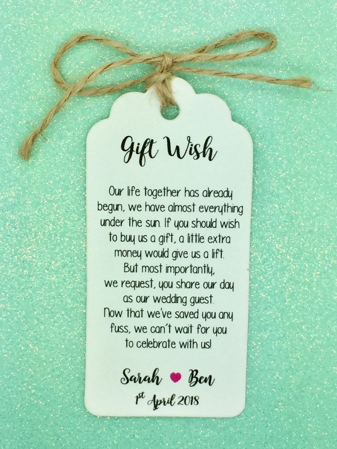 Bridal Party Invite Box