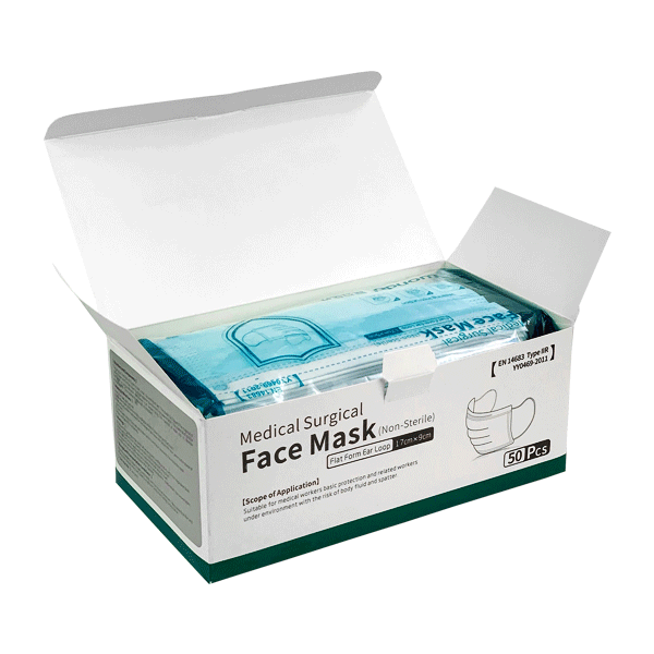 Surgical Face Mask Folding Carton