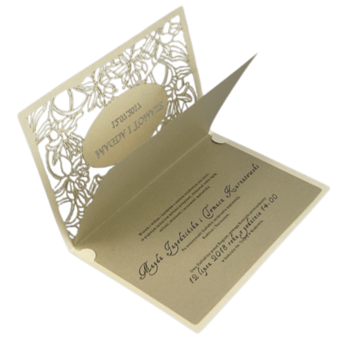 Flat Invitation Box