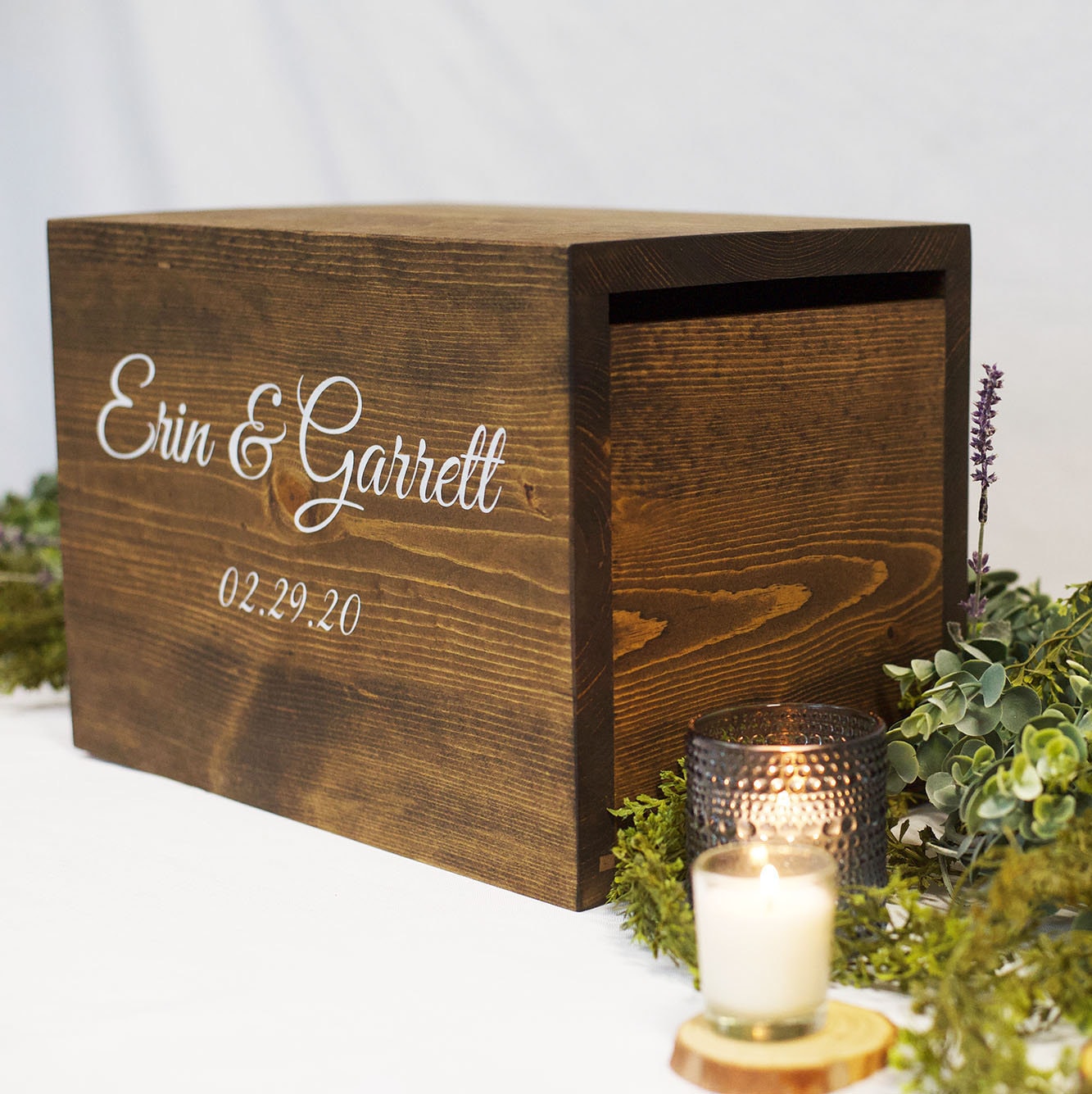 Custom Wedding Card Box