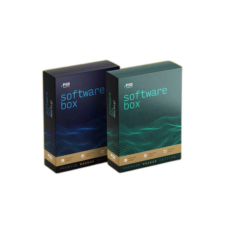 Custom Printed Software Boxes