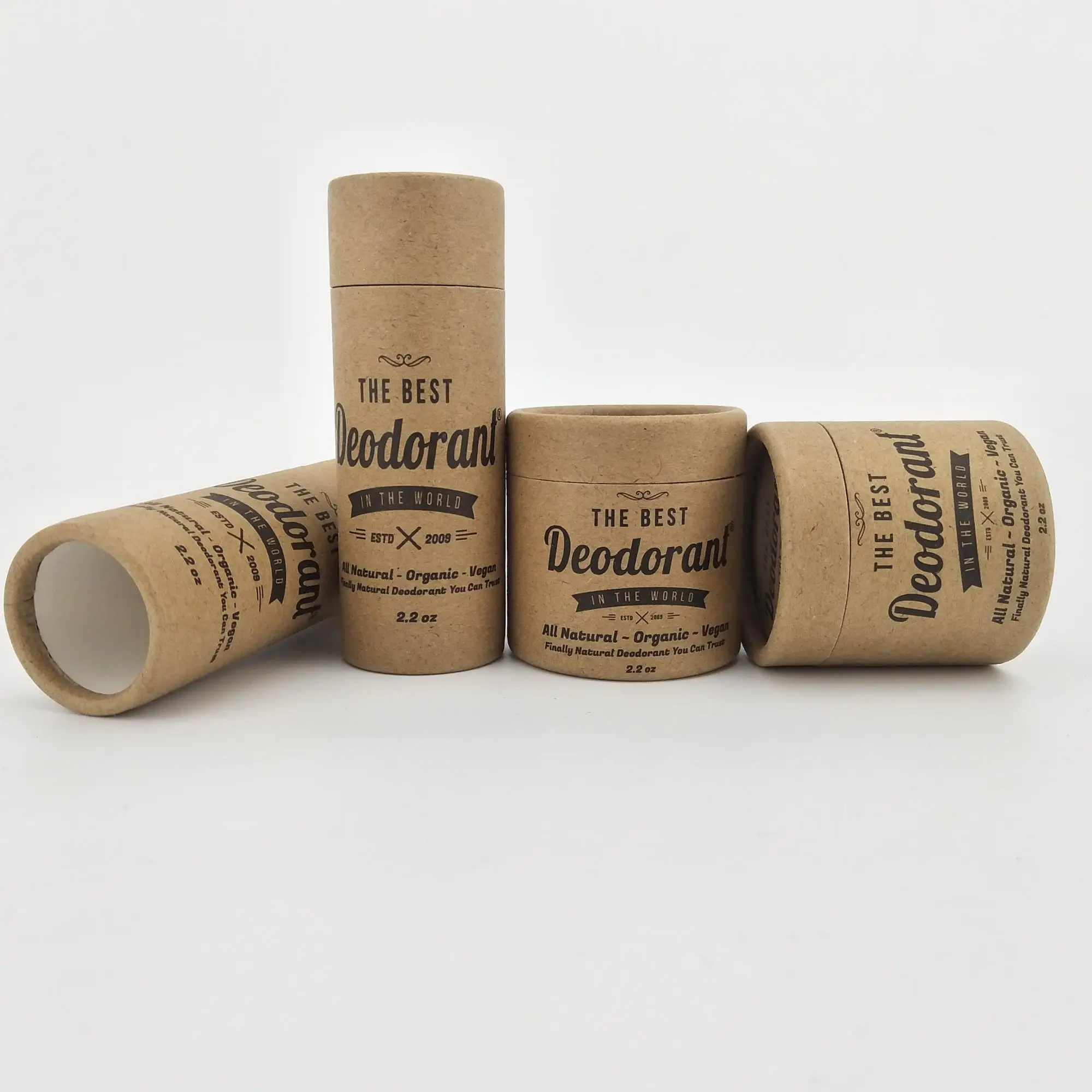 Paper Deodorant Tubes