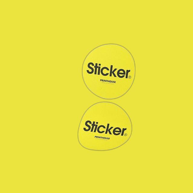 Custom Design Color Paper Sticker