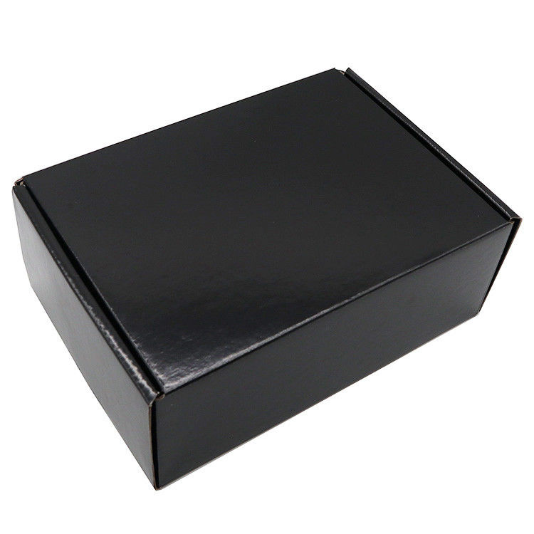 Black Corrugated Box